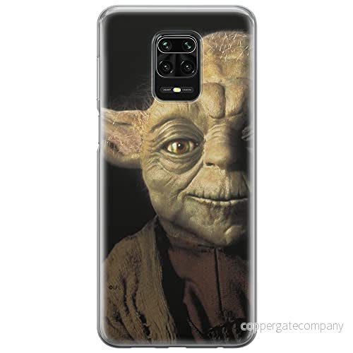 ERT GROUP mobiltelefonfodral för Xiaomi REDMI NOTE 9 PRO/ 9S originalt och officiellt licensierat Star Wars mönster Yoda 004 anpassad till formen på mobiltelefonen, fodral tillverkad av TPU plast 5903040323755