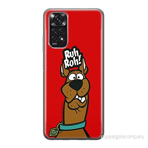 ERT GROUP mobiltelefonfodral för Xiaomi REDMI NOTE 11S 4G / 11 originalt och officiellt licensierat Scooby Doo mönster 007, fodral tillverkad av TPU plast 5905511556747