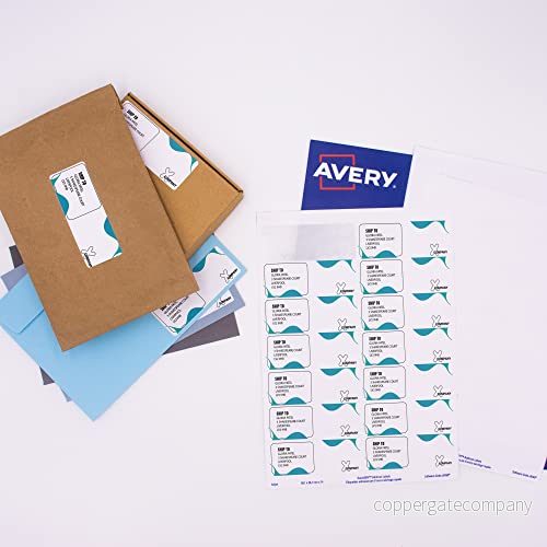 Avery Adressetiketter för bläckstråleskrivare 3266550174630