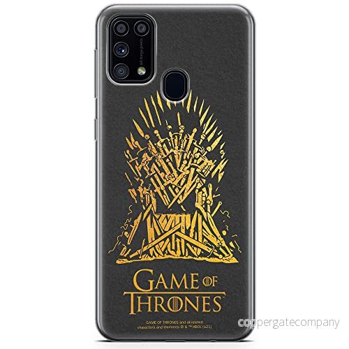 ERT GROUP mobiltelefonfodral för Samsung M31 originalt och officiellt licensierat Game od Thrones mönster of 011 anpassad till formen på mobiltelefonen, fodral tillverkad av TPU plast 5903932679045