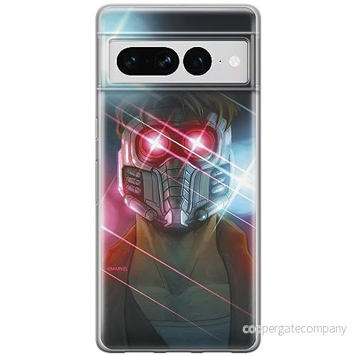 ERT GROUP mobiltelefonfodral för Google PIXEL 7 PRO originalt och officiellt licensierat Marvel mönster Star Lord 003 optimalt anpassad till formen på mobiltelefonen, fodral tillverkad av TPU plast 5905795180027