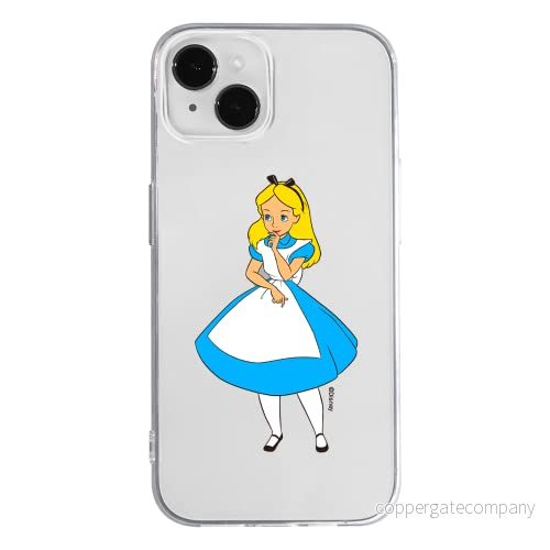 ERT GROUP mobiltelefonfodral för Apple Iphone 14 PLUS originalt och officiellt licensierat Disney mönster Alicja 010 optimalt anpassad till formen på mobiltelefonen, gedeeltelijk transparant 5905131902672