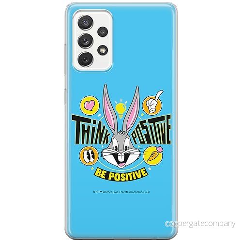 ERT GROUP mobiltelefonfodral för Samsung A73 5G originalt och officiellt licensierat Looney Tunes mönster Bugs 019 optimalt anpassad till formen på mobiltelefonen, fodral tillverkad av TPU plast 5905795083342