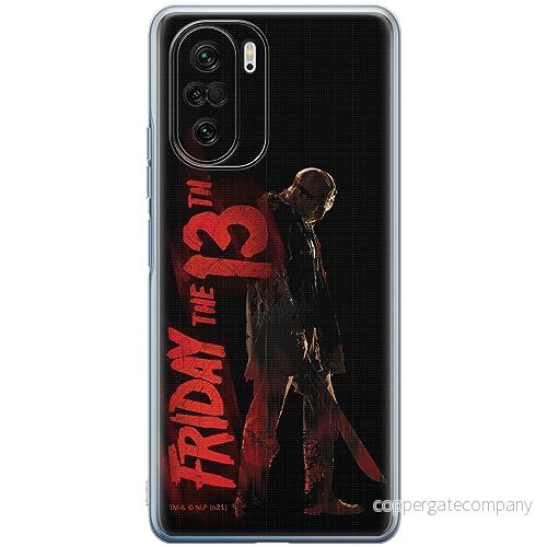 ERT GROUP mobiltelefonfodral för Xiaomi MI 11i/ REDMI K40/K40 PRO/POCO F3/ F3 PRO originalt och officiellt licensierat Horror mönster Friday the 13th 011, fodral tillverkad av TPU plast 5905511106539