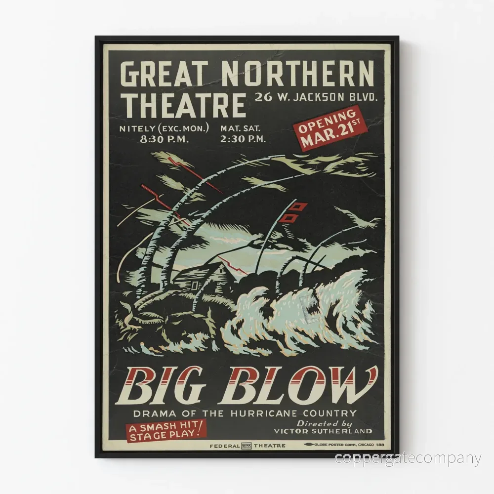 Vintageposter Big Blow – Great Northern Teater