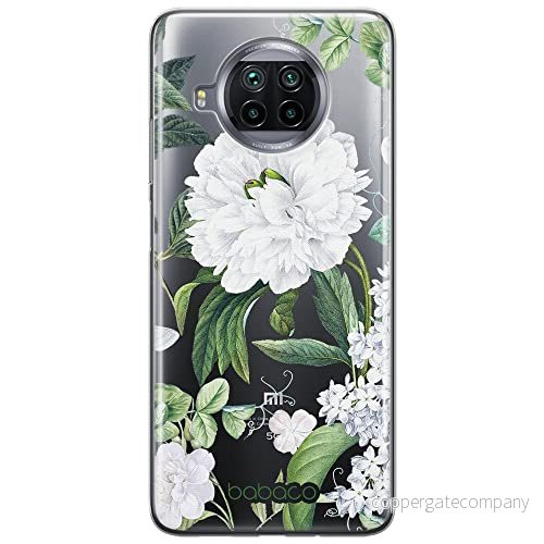 ERT GROUP mobiltelefonfodral för Xiaomi MI 10T LITE/REDMI NOTE 9 PRO 5G originalt och officiellt licensierat Babaco mönster Flowers 031, gedeeltelijk transparant 5905131283238