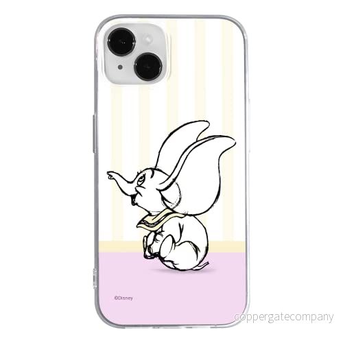 ERT GROUP mobiltelefonfodral för Apple Iphone 14 originalt och officiellt licensierat Disney mönster Dumbo 009 optimalt anpassad till formen på mobiltelefonen, fodral tillverkad av TPU plast 5905131825049