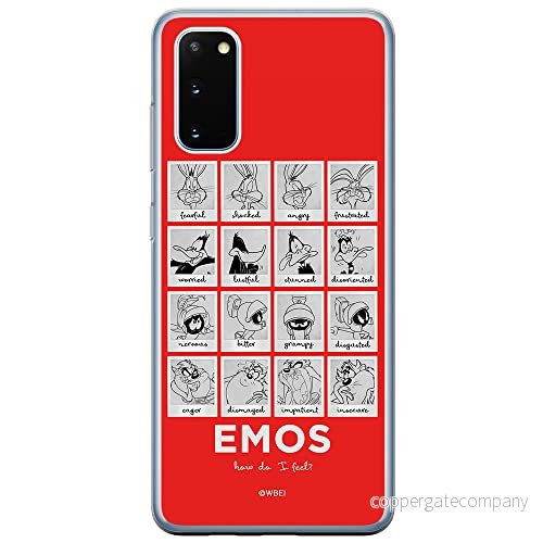 ERT GROUP mobiltelefonfodral för Samsung S20 / S11E originalt och officiellt licensierat Looney Tunes mönster 008 Vit optimalt anpassad till formen på mobiltelefonen, fodral tillverkad av TPU plast 5903537540160