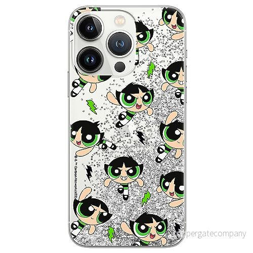 ERT GROUP mobiltelefonfodral för Apple Iphone 13 PRO MAX originalt och officiellt licensierat The Powerpuff Girls mönster 009, med glitter overflow effekt 5905511959548