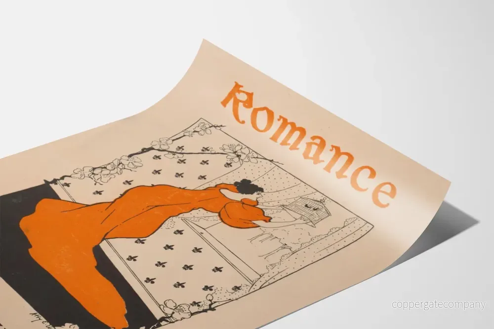 Vintage romantisk poster för väggdekoration - Bild 3
