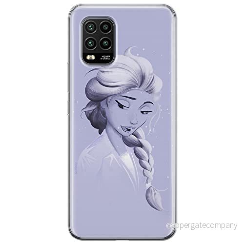 ERT GROUP mobiltelefonfodral för Xiaomi MI 10 LITE originalt och officiellt licensierat Disney mönster Elsa 013 optimalt anpassad till formen på mobiltelefonen, fodral tillverkad av TPU plast 5903537143347