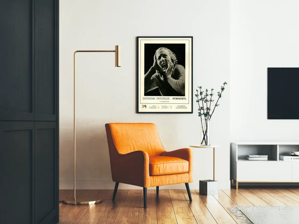 Vintageaffisch Érétisme Psykisk Sympati för väggdekoration - Bild 2