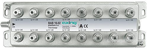 Axing BAB 16 02 fack avbitare med 13 25 dB avskärmningsdämpning (51006 MHz) 7611682250169