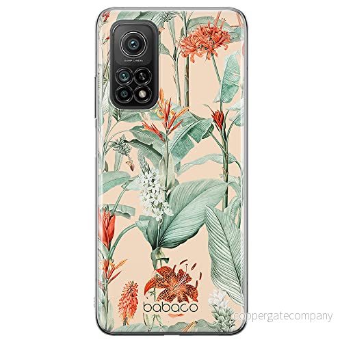 ERT GROUP mobiltelefonfodral för Huawei P20 originalt och officiellt licensierat Babaco mönster Flowers 048 Vit optimalt anpassad till formen på mobiltelefonen, fodral tillverkad av TPU plast 5905131337795
