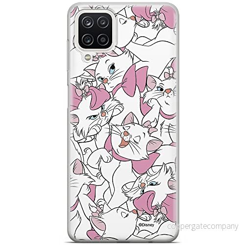 ERT GROUP mobiltelefonfodral för Samsung A12 / M12 originalt och officiellt licensierat Disney mönster Marie 005 optimalt anpassad till formen på mobiltelefonen, fodral tillverkad av TPU plast 5903040091418