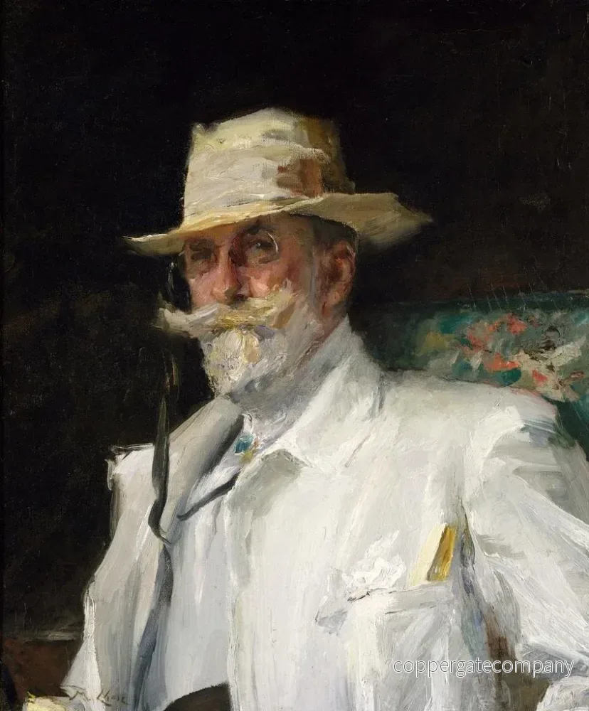 Målning William Merritt Chase - Annie Traquair Lang | Konsttryck - Bild 2