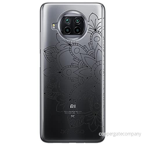 ERT GROUP mobiltelefonfodral för Xiaomi MI 10T LITE/REDMI NOTE 9 PRO 5G originalt och officiellt licensierat Babaco mönster Mandalas 005, gedeeltelijk transparant 5904805833960