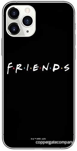 ERT GROUP mobiltelefonfodral för Apple Iphone 11 PRO originalt och officiellt licensierat Friends mönster 002 Vit optimalt anpassad till formen på mobiltelefonen, fodral tillverkad av TPU plast 5903932257847