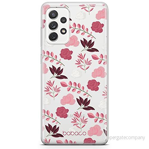 ERT GROUP mobiltelefonfodral för Samsung A53 5G originalt och officiellt licensierat Babaco mönster Flowers 020 optimalt anpassad till formen på mobiltelefonen, gedeeltelijk transparant 5904805336713