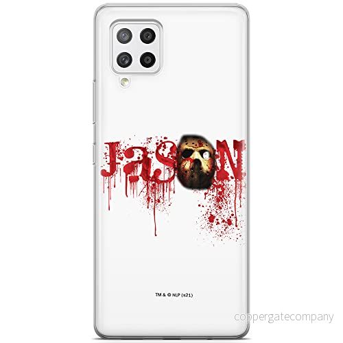 ERT GROUP mobiltelefonfodral för Samsung A42 5G originalt och officiellt licensierat Horror mönster Friday the 13th 001 optimalt anpassad till formen på mobiltelefonen, fodral tillverkad av TPU plast 5905511096298