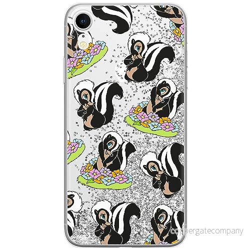 ERT GROUP mobiltelefonfodral för Apple Iphone XR originalt och officiellt licensierat Disney mönster Pepe Le Pew 003 optimalt anpassad till formen på mobiltelefonen, med glitter overflow effekt 5905131818133