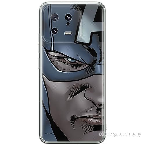 ERT GROUP mobiltelefonfodral för Xiaomi 13 originalt och officiellt licensierat Marvel mönster Capitan America 020 optimalt anpassad till formen på mobiltelefonen, fodral tillverkad av TPU plast 5905511914318