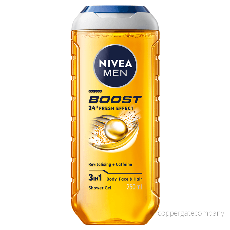 NIVEA Men Boost Shower Gel 250 ml 4005900831675