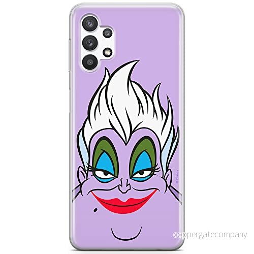 ERT GROUP mobiltelefonfodral för Samsung A32 5G originalt och officiellt licensierat Disney mönster Ursula 002 optimalt anpassad till formen på mobiltelefonen, gedeeltelijk transparant 5903040049471