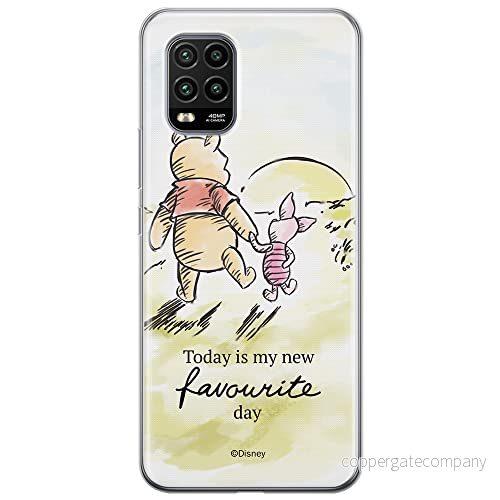 ERT GROUP mobiltelefonfodral för Xiaomi MI 10 LITE originalt och officiellt licensierat Disney mönster Winnie the Pooh and friends 012, fodral tillverkad av TPU plast 5903537143590