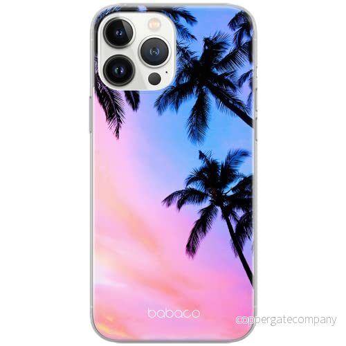 ERT GROUP mobiltelefonfodral för Apple Iphone 7 PLUS/ 8 PLUS originalt och officiellt licensierat Babaco mönster Nature 002 Vit anpassad till formen på mobiltelefonen, fodral tillverkad av TPU plast 5903537753140