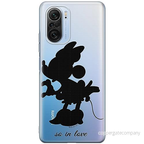 ERT GROUP mobiltelefonfodral för Xiaomi MI 11i/ REDMI K40/K40 PRO/POCO F3/ F3 PRO originalt och officiellt licensierat Disney mönster Minnie 002, gedeeltelijk transparant 5905511891831