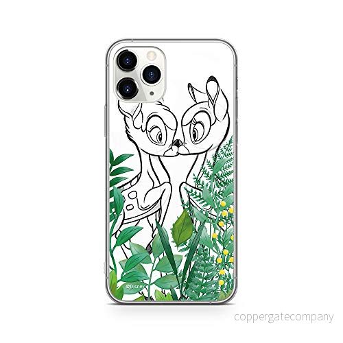 ERT GROUP mobiltelefonfodral för Apple Iphone 11 PRO MAX originalt och officiellt licensierat Disney mönster Bambi 009 Vit anpassad till formen på mobiltelefonen, fodral tillverkad av TPU plast 5902980820812