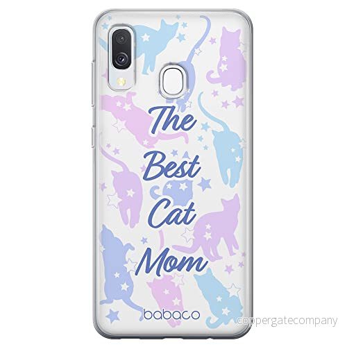 ERT GROUP mobiltelefonfodral för Samsung A40 originalt och officiellt licensierat Babaco mönster Cats 017 optimalt anpassad till formen på mobiltelefonen, fodral tillverkad av TPU plast 5905131082855