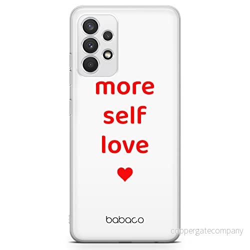 ERT GROUP mobiltelefonfodral för Samsung A32 4G LTE originalt och officiellt licensierat Babaco mönster More self love 001 anpassad till formen på mobiltelefonen, fodral tillverkad av TPU plast 5903932915600