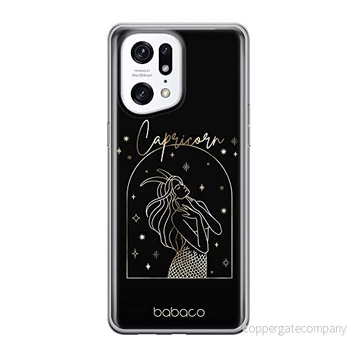 ERT GROUP mobiltelefonfodral för Oppo FIND X5 PRO originalt och officiellt licensierat Babaco mönster Zodiac Woman 010 optimalt anpassad till formen på mobiltelefonen, fodral tillverkad av TPU plast 5905511408336