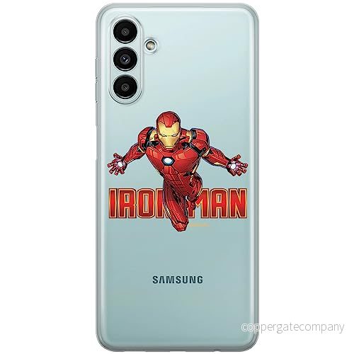 ERT GROUP mobiltelefonfodral för Samsung A13 5G/A04S originalt och officiellt licensierat Marvel mönster Iron Man 030 optimalt anpassad till formen på mobiltelefonen, gedeeltelijk transparant 5904805573583