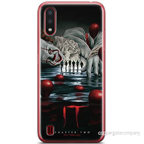 ERT GROUP mobiltelefonfodral för Samsung A01 originalt och officiellt licensierat Horror mönster It 022 optimalt anpassad till formen på mobiltelefonen, fodral tillverkad av TPU plast 5905511003166
