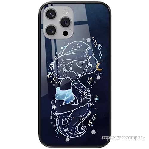 ERT GROUP mobiltelefonfodral för Apple Iphone 13 originalt och officiellt licensierat Disney mönster Jasmine 008 tillverkad av härdat glas, skyddsfodral 5904805881695