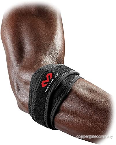 Mcdavid NULL 489R B L Tennisstödsrem, Svart, M 29369489035