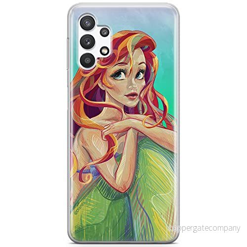 ERT GROUP mobiltelefonfodral för Samsung A32 5G originalt och officiellt licensierat Disney mönster Ariel 004 optimalt anpassad till formen på mobiltelefonen, fodral tillverkad av TPU plast 5903040055243