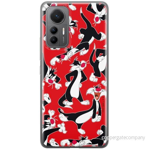 ERT GROUP mobiltelefonfodral för Xiaomi 12 LITE originalt och officiellt licensierat Looney Tunes mönster Sylvester 006 optimalt anpassad till formen på mobiltelefonen, fodral tillverkad av TPU plast 5905511651022