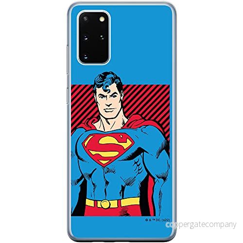 ERT GROUP mobiltelefonfodral för Samsung S20 PLUS / S11 originalt och officiellt licensierat DC mönster Superman 029 optimalt anpassad till formen på mobiltelefonen, fodral tillverkad av TPU plast 5905131568519