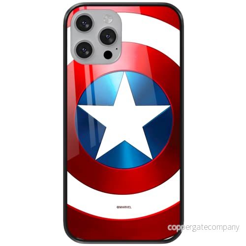ERT GROUP mobiltelefonfodral för Huawei MATE 10 originalt och officiellt licensierat Marvel mönster Captain America 026 tillverkad av härdat glas, optimalt anpassat till mobilens form, skyddsfodral 5902980401547