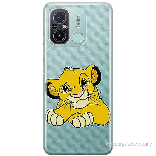 ERT GROUP mobiltelefonfodral för Xiaomi REDMI 12C/ 11A originalt och officiellt licensierat Disney mönster Simba & Friends 009 anpassad till formen på mobiltelefonen, gedeeltelijk transparant 5905511847869