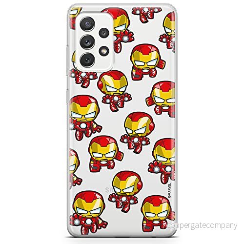 ERT GROUP mobiltelefonfodral för Samsung A53 5G originalt och officiellt licensierat Marvel mönster Iron Man 031 optimalt anpassad till formen på mobiltelefonen, gedeeltelijk transparant 5904805337789