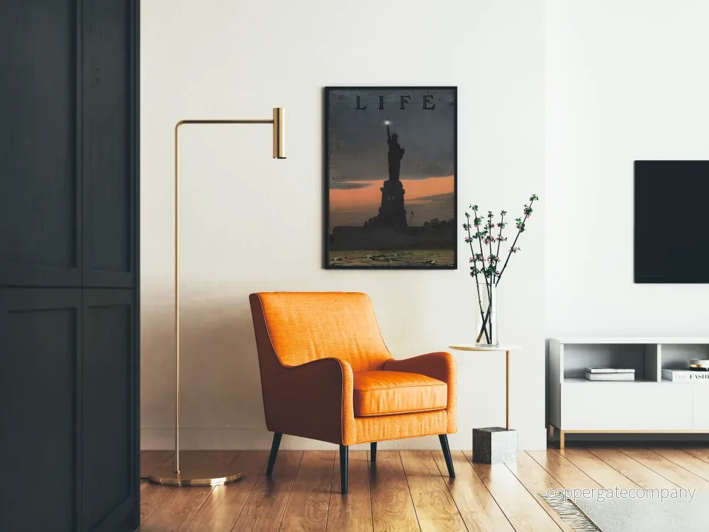 Poster av Frihetsgudinnan vid skymningen - Bild 2