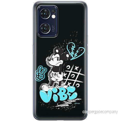 ERT GROUP mobiltelefonfodral för Oppo RENO 7 5G originalt och officiellt licensierat Disney mönster Mickey 051 optimalt anpassad till formen på mobiltelefonen, fodral tillverkad av TPU plast 5905795033514