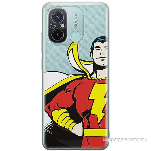 ERT GROUP mobiltelefonfodral för Xiaomi REDMI 12C/ 11A originalt och officiellt licensierat DC mönster Shazam 001 optimalt anpassad till formen på mobiltelefonen, gedeeltelijk transparant 5905511855772