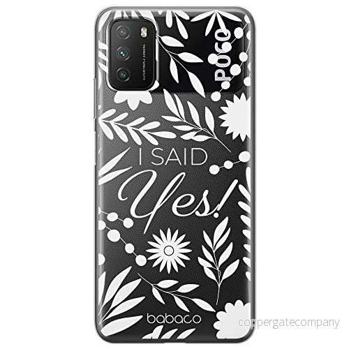ERT GROUP mobiltelefonfodral för Xiaomi REDMI 9T/ POCO M3 originalt och officiellt licensierat Babaco mönster I said Yes! 002 optimalt anpassad till formen på mobiltelefonen, gedeeltelijk transparant 5904805774164