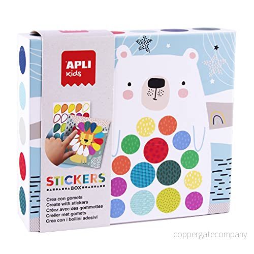 APLI Kids 18818 Flerfärgad gometer set i OSO modellkartong med klistermärken för att slutföra konstverk 8410782188186 APLI Kids 18818 Flerfärgad gometer set i OSO modellkartong med klistermärken för att slutföra konstverk 8410782188186